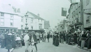 A busy day in Kington